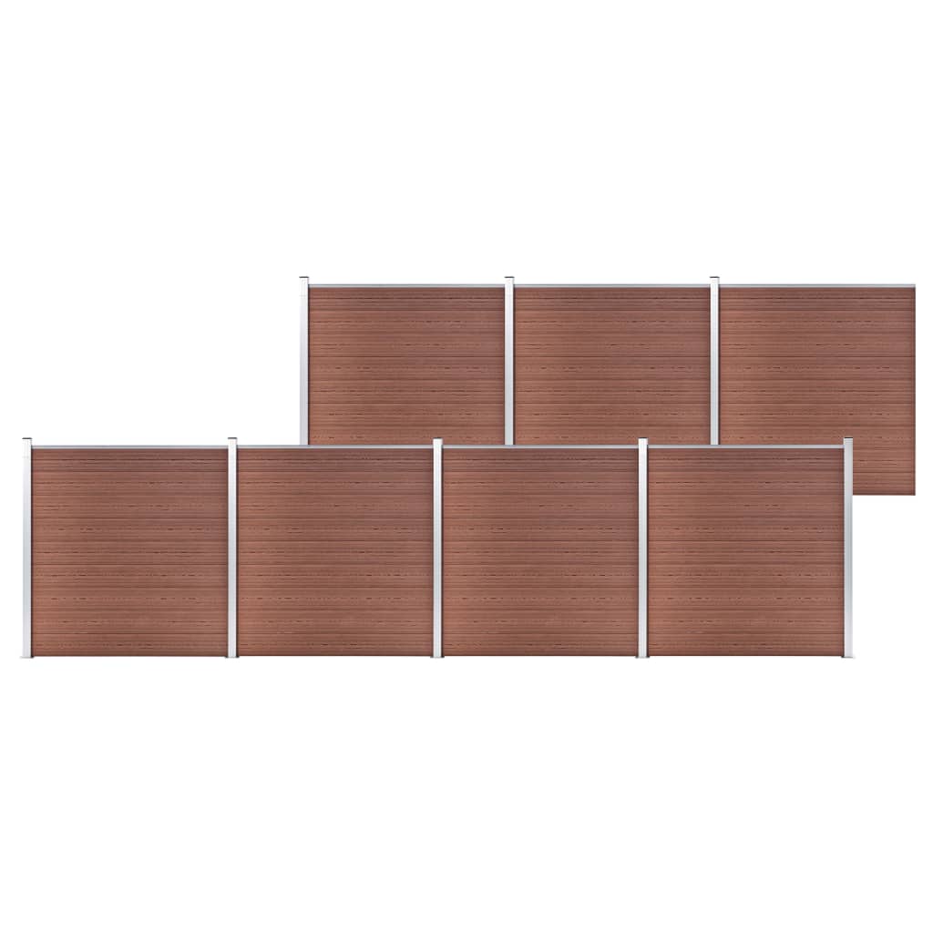 Schutting 1218x186 cm HKC bruin is nu te koop bij PeponiXL, paradijselijk wonen!