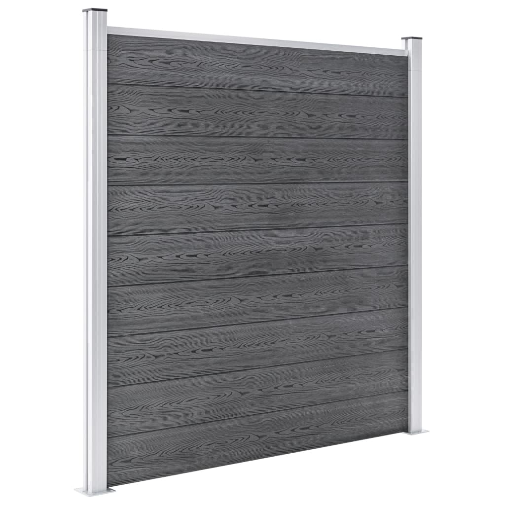 Schutting 699x186 cm HKC grijs is nu te koop bij PeponiXL, paradijselijk wonen!