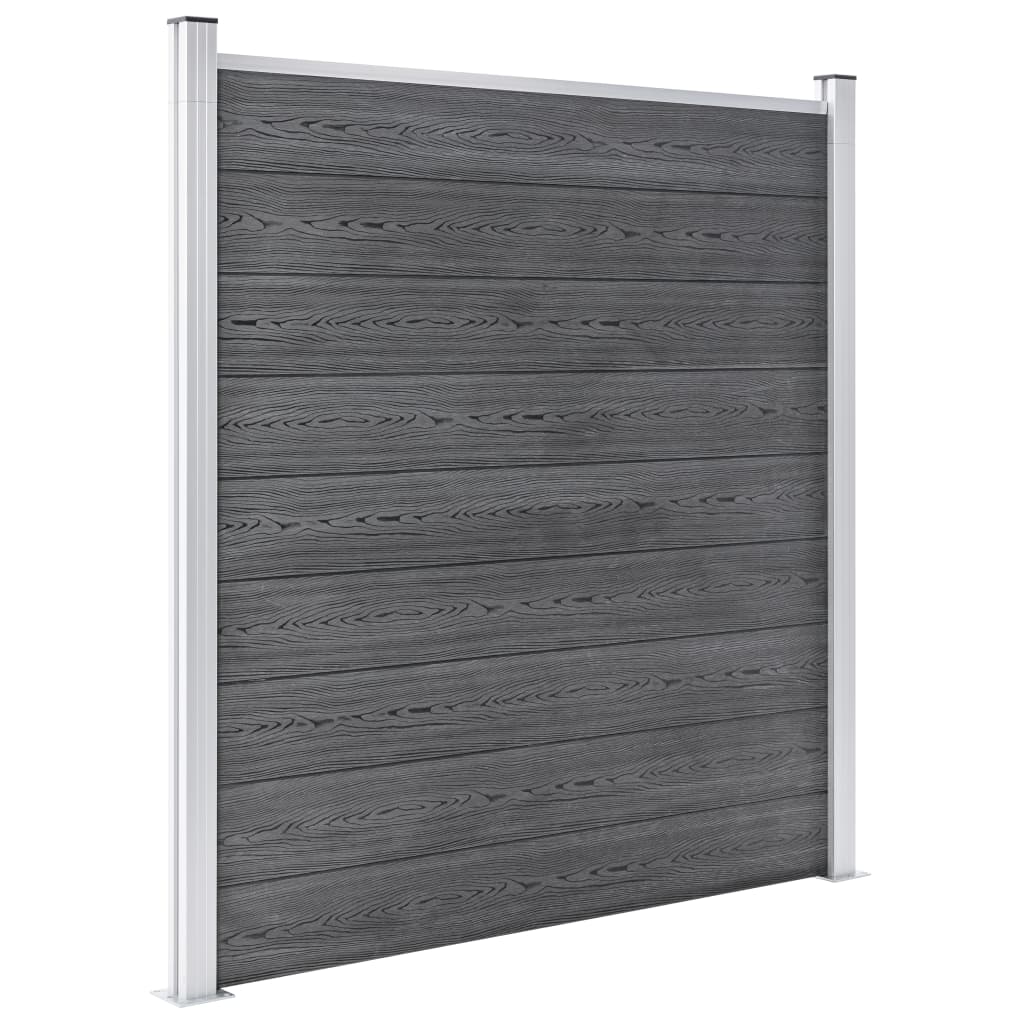 Schutting 1737x186 cm HKC grijs is nu te koop bij PeponiXL, paradijselijk wonen!
