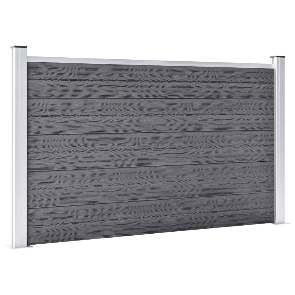 Schutting 872x106 cm HKC grijs is nu te koop bij PeponiXL, paradijselijk wonen!