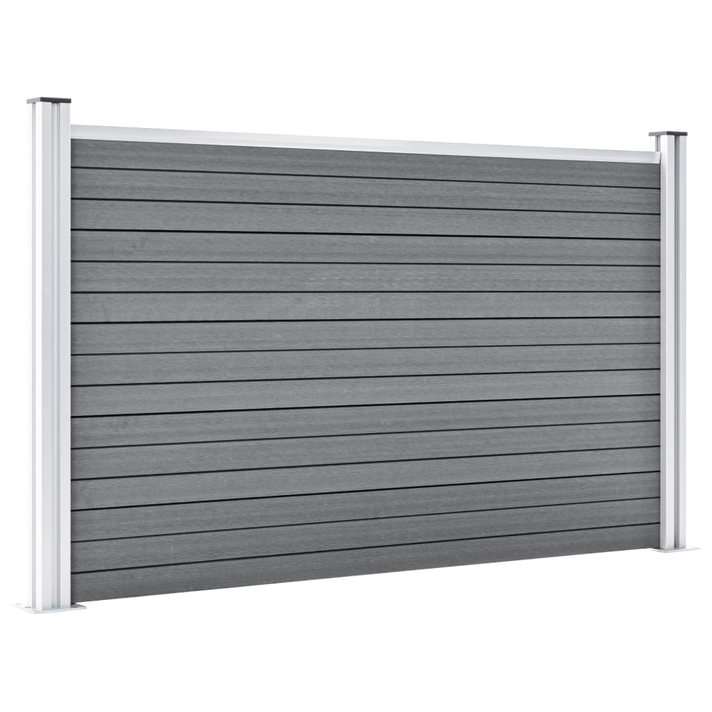Schutting 872x106 cm HKC grijs is nu te koop bij PeponiXL, paradijselijk wonen!