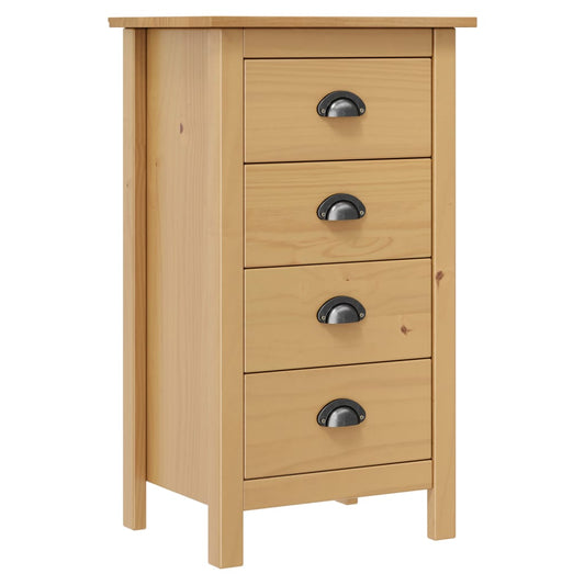 Dressoir Hill 46x35x80 cm massief grenenhout is nu te koop bij PeponiXL, paradijselijk wonen!