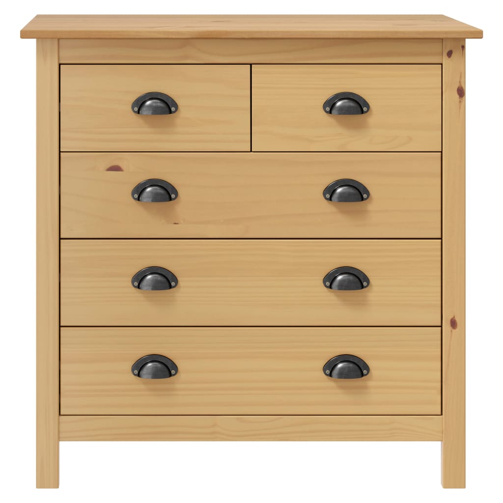 Dressoir Hill 79x40x80 cm massief grenenhout is nu te koop bij PeponiXL, paradijselijk wonen!