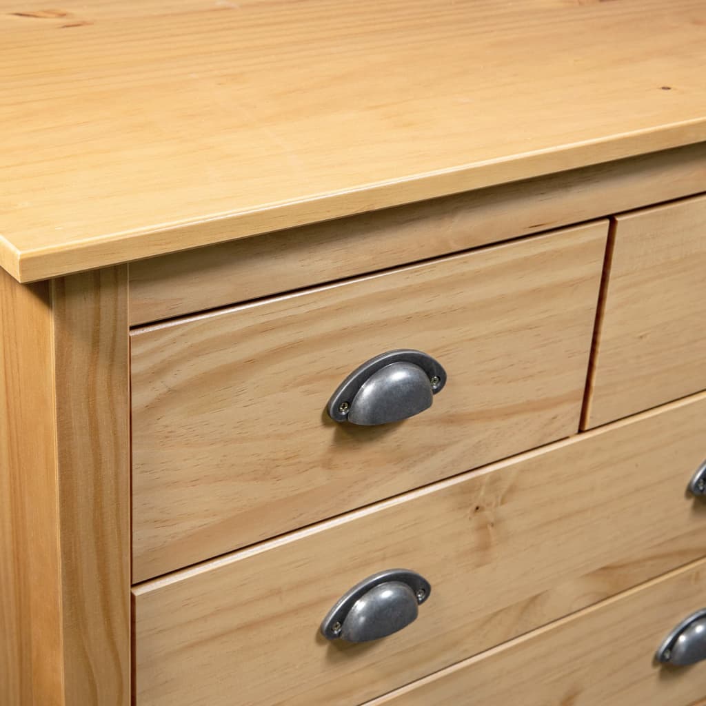 Dressoir Hill 79x40x80 cm massief grenenhout is nu te koop bij PeponiXL, paradijselijk wonen!