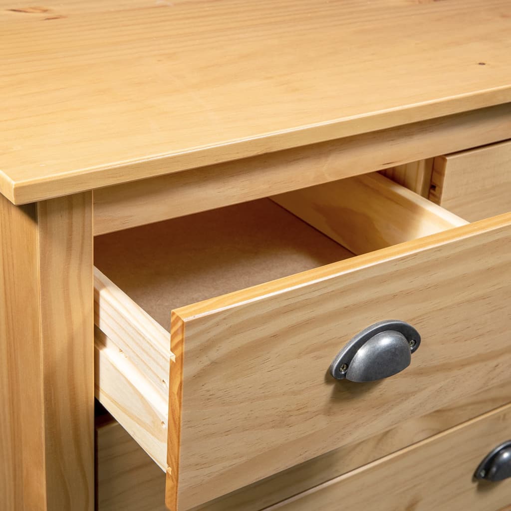 Dressoir Hill 79x40x80 cm massief grenenhout is nu te koop bij PeponiXL, paradijselijk wonen!