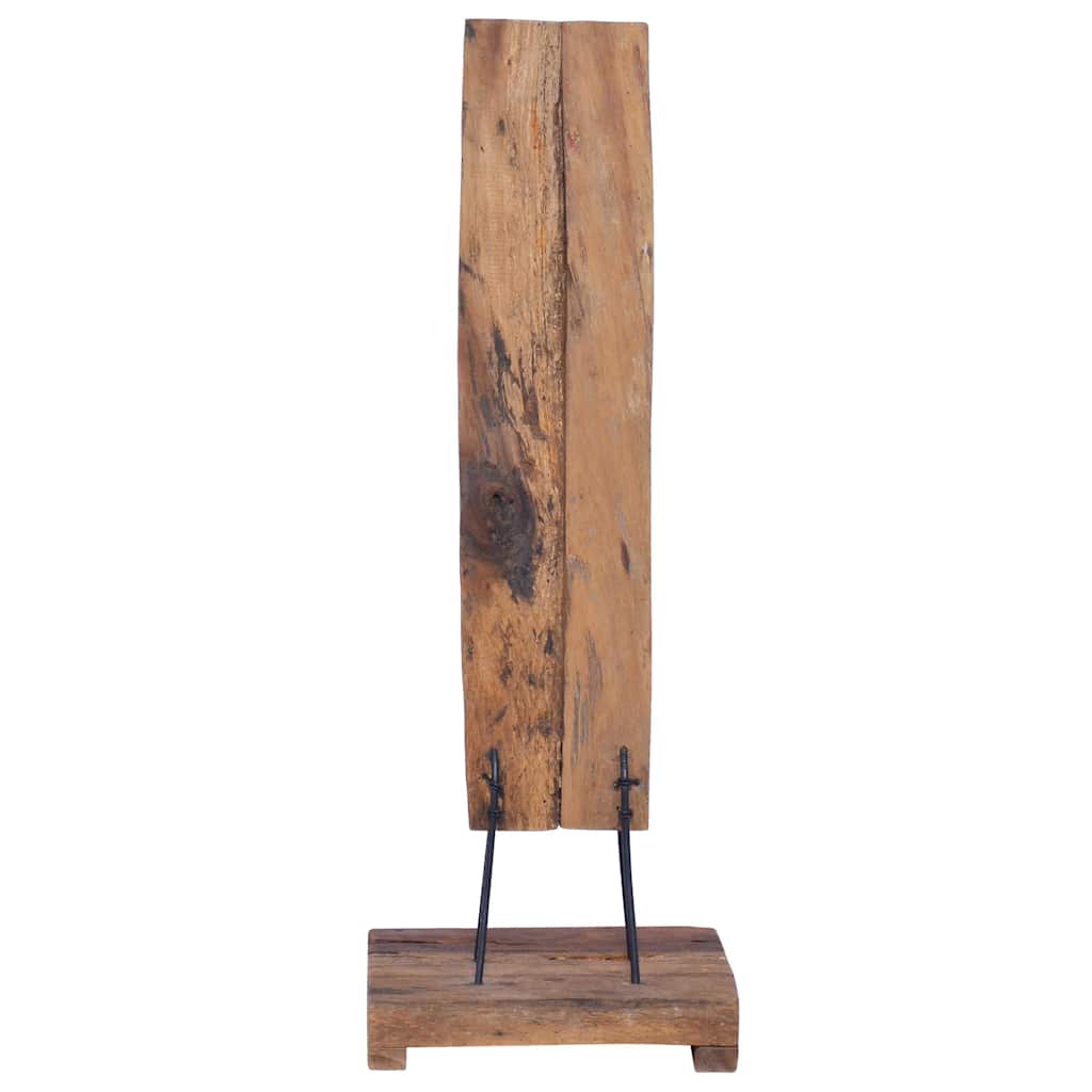 Wijnrek voor 6 flessen 35x35x100 cm massief teakhout is nu te koop bij PeponiXL, paradijselijk wonen!