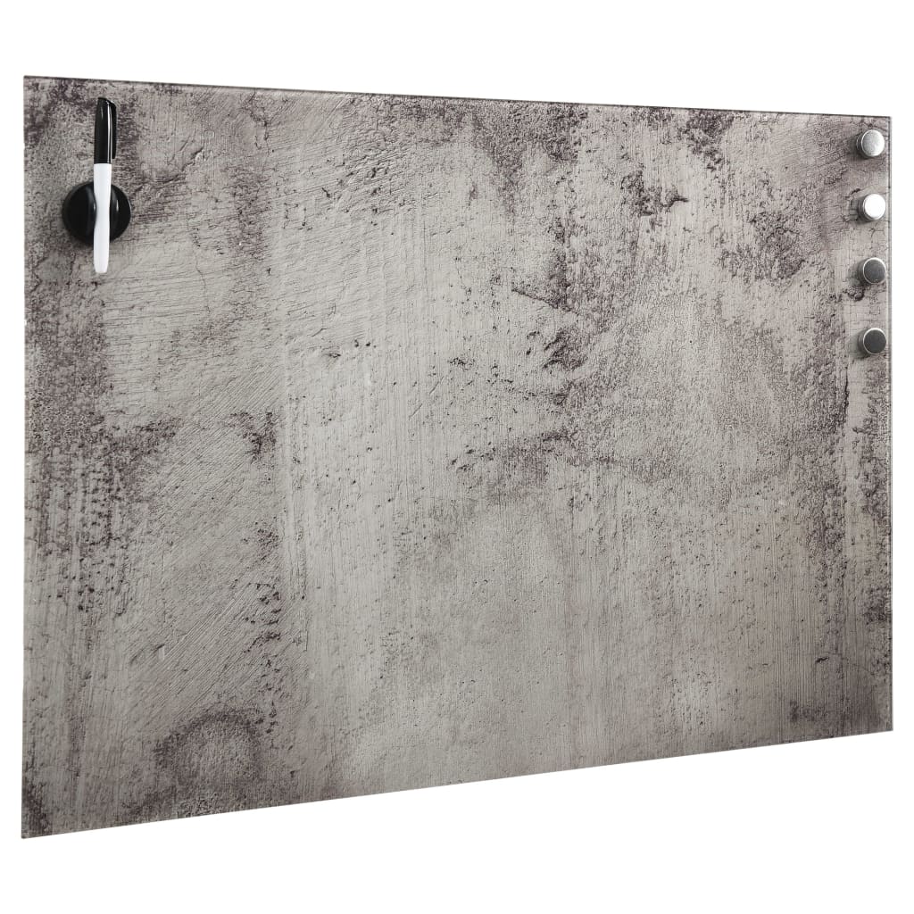 Magneetbord wandmontage 60x40 cm glas is nu te koop bij PeponiXL, paradijselijk wonen!