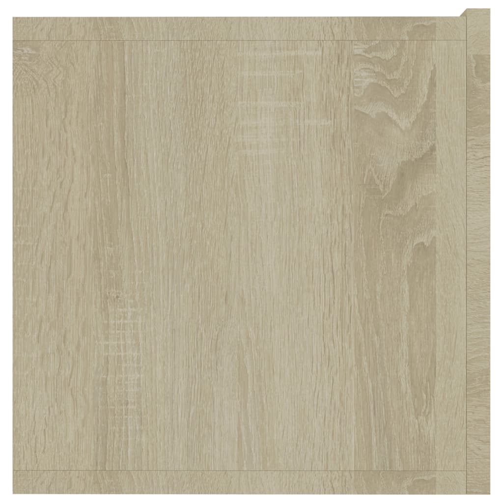 Tv-meubel 80x30x30 cm bewerkt hout sonoma eikenkleurig is nu te koop bij PeponiXL, paradijselijk wonen!