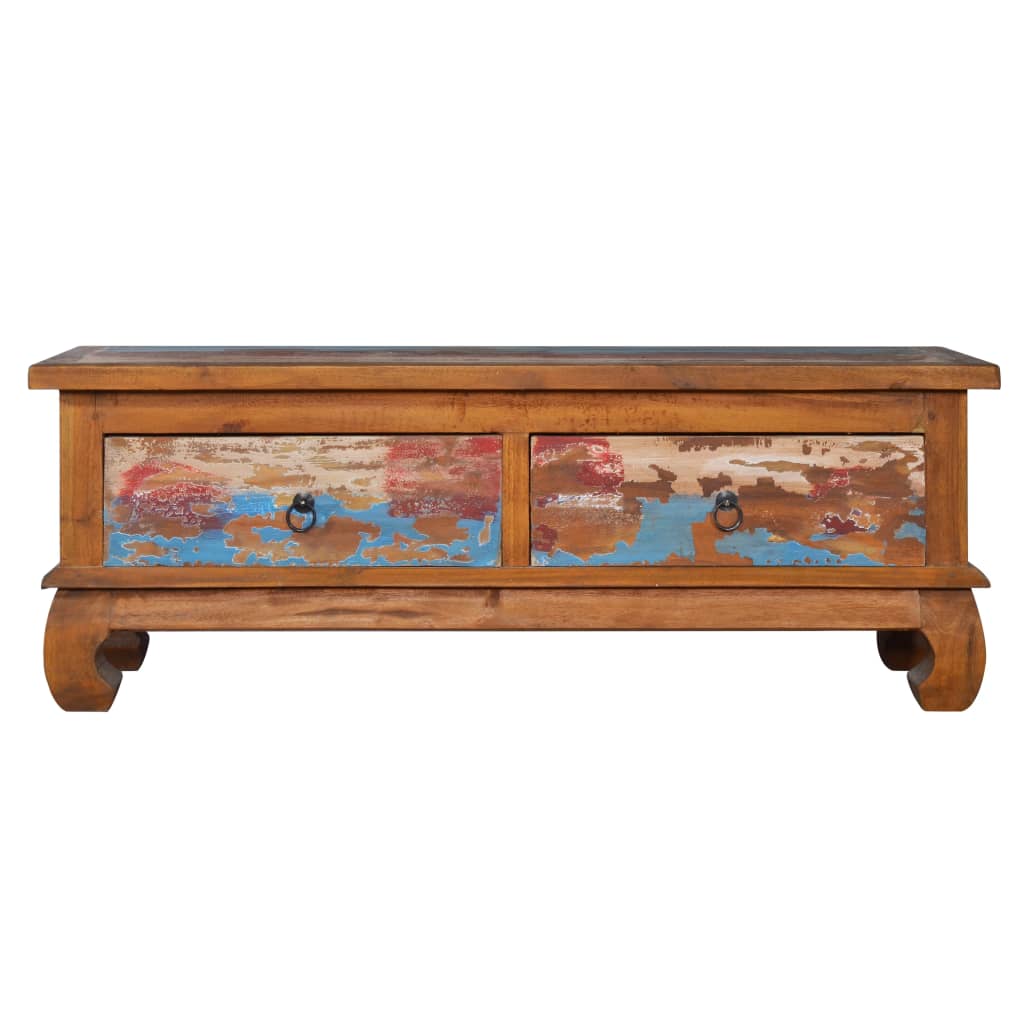Tv-meubel 110x35x40 cm gerecycled teakhout is nu te koop bij PeponiXL, paradijselijk wonen!