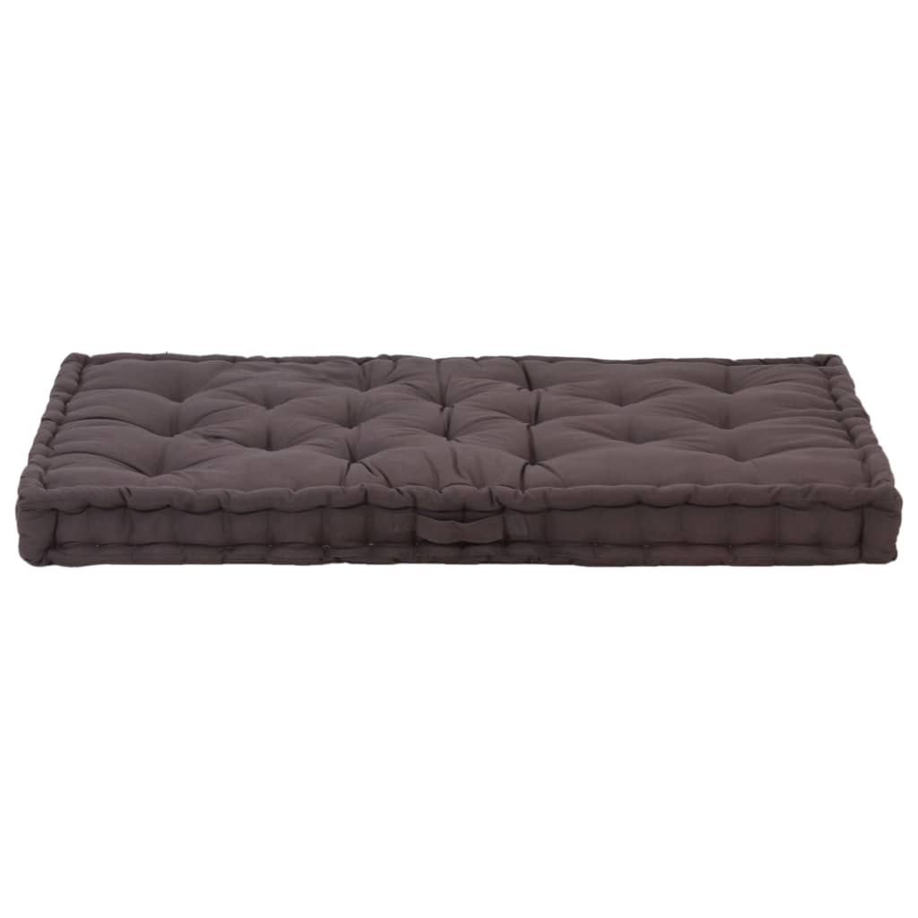 Palletvloerkussens 2 st katoen antraciet is nu te koop bij PeponiXL, paradijselijk wonen!