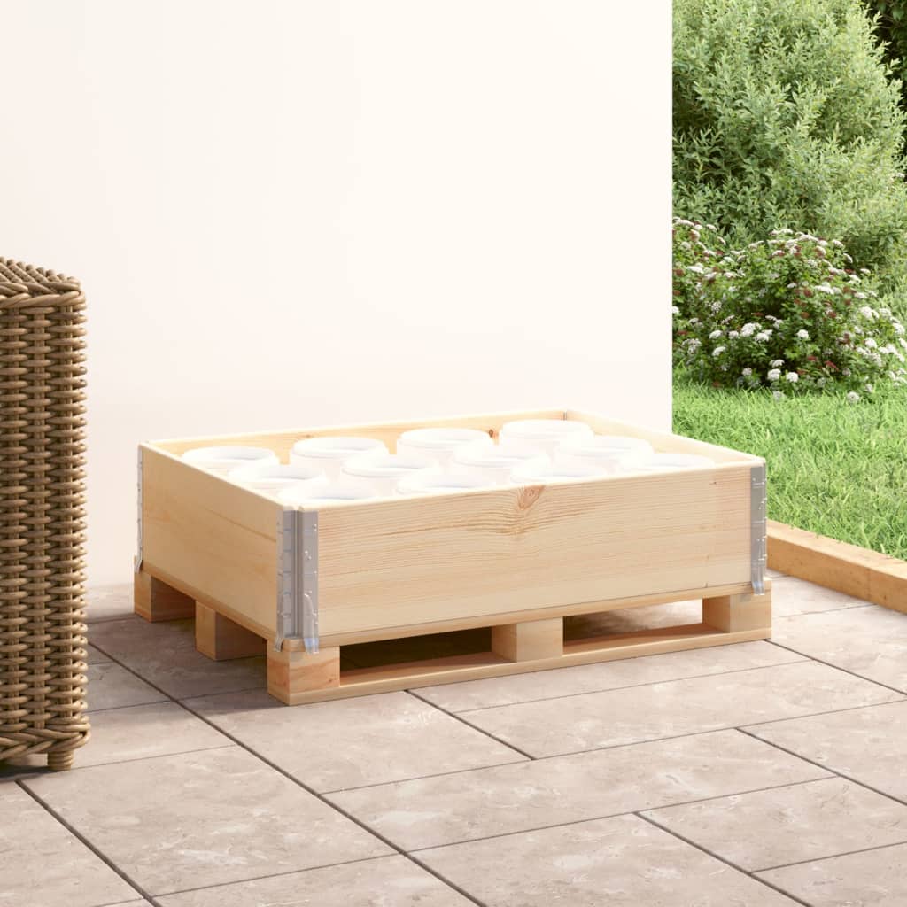 Palletopzetrand 60x80 cm massief grenenhout is nu te koop bij PeponiXL, paradijselijk wonen!
