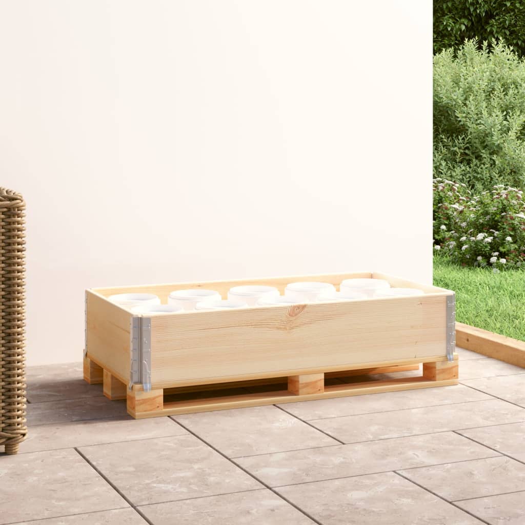 Palletopzetrand 50x100 cm massief grenenhout is nu te koop bij PeponiXL, paradijselijk wonen!