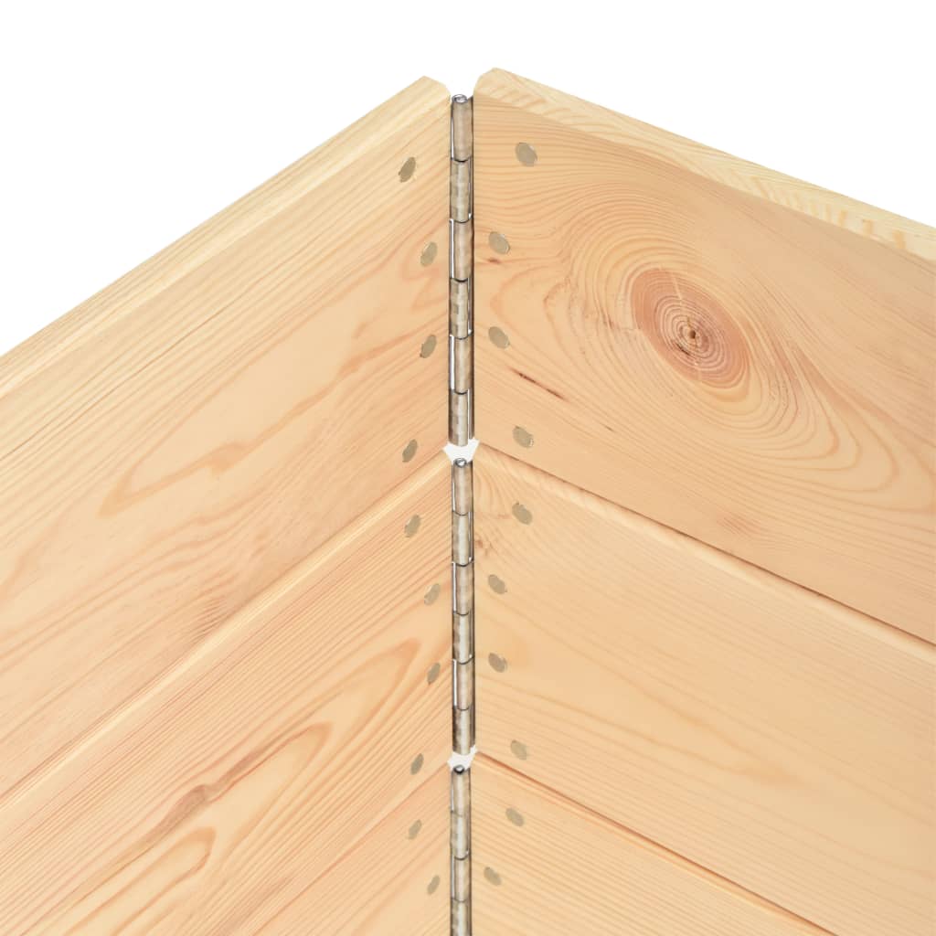 Palletopzetranden 3 st 100x100 cm massief grenenhout is nu te koop bij PeponiXL, paradijselijk wonen!