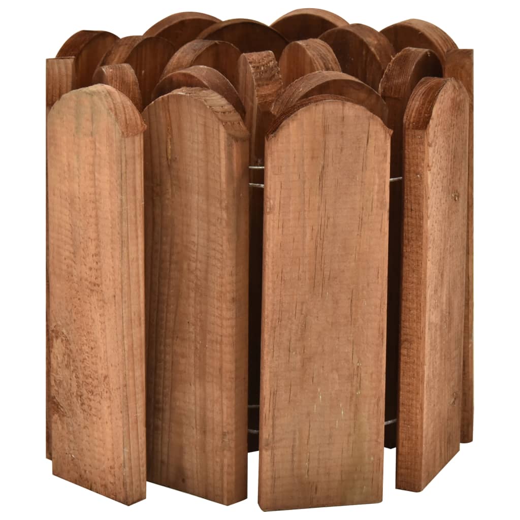 Gazonranden 3 st 120 cm geïmpregneerd grenenhout is nu te koop bij PeponiXL, paradijselijk wonen!