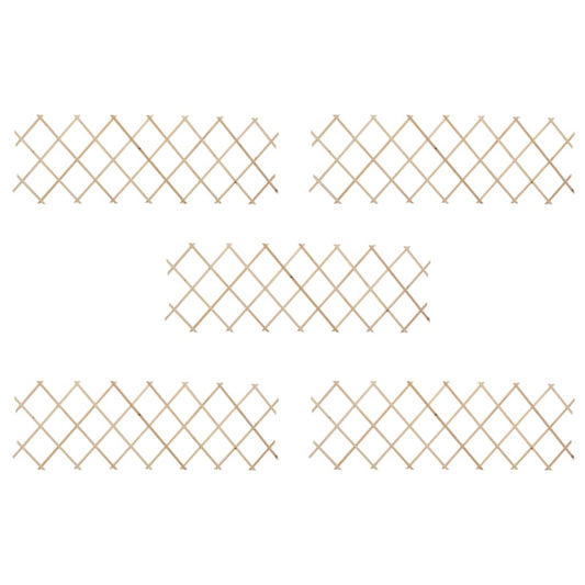 Tuinlatwerken 5 st 180x60 cm vurenhout is nu te koop bij PeponiXL, paradijselijk wonen!