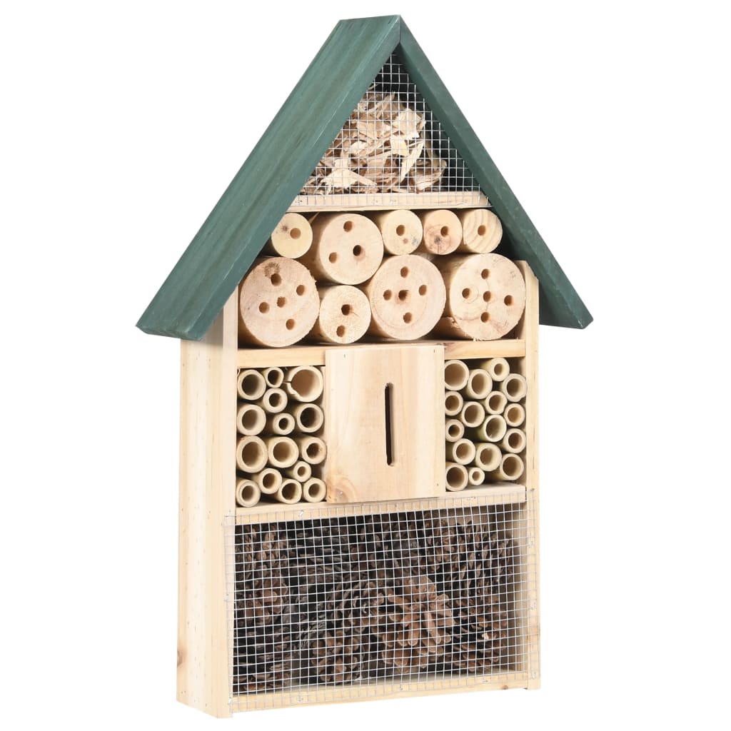Insectenhotel 30x10x48 cm vurenhout is nu te koop bij PeponiXL, paradijselijk wonen!