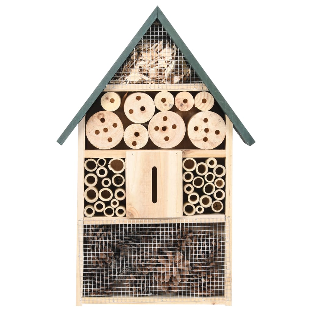 Insectenhotel 30x10x48 cm vurenhout is nu te koop bij PeponiXL, paradijselijk wonen!