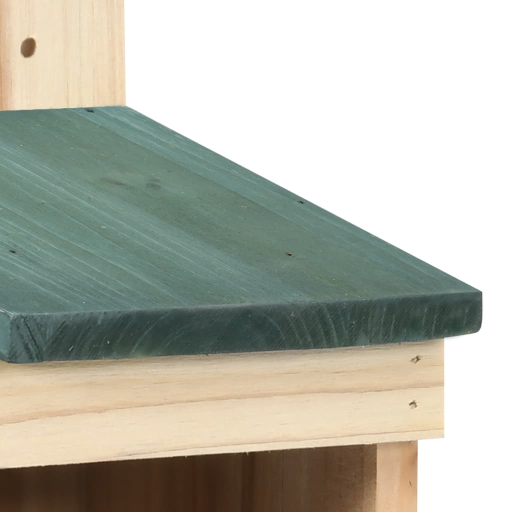 Vogelhuisjes 4 st 12x16x20 cm vurenhout is nu te koop bij PeponiXL, paradijselijk wonen!