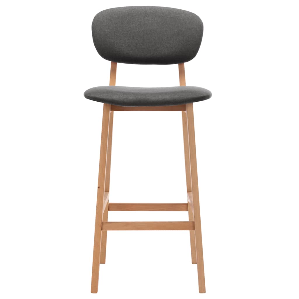 Barkrukken 2 st stof donkergrijs is nu te koop bij PeponiXL, paradijselijk wonen!