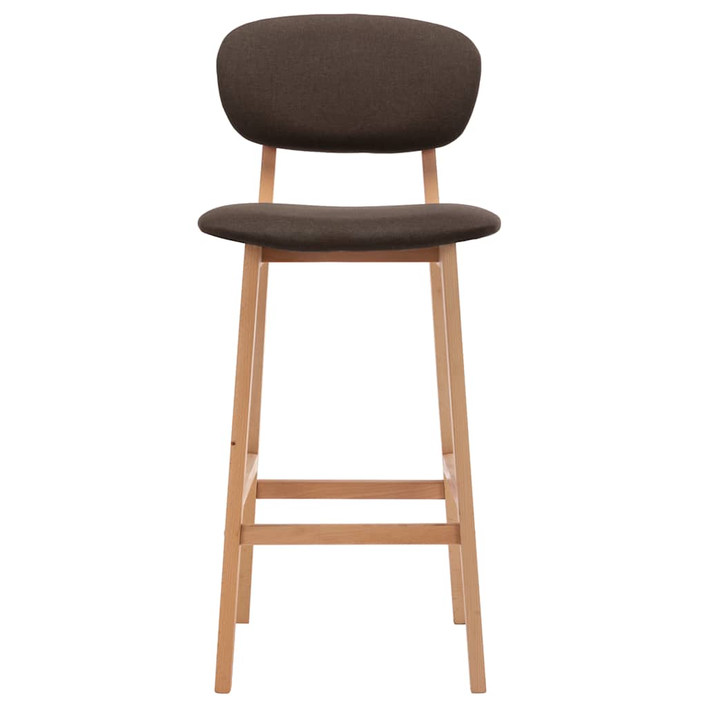 Barkrukken 2 st stof bruin is nu te koop bij PeponiXL, paradijselijk wonen!