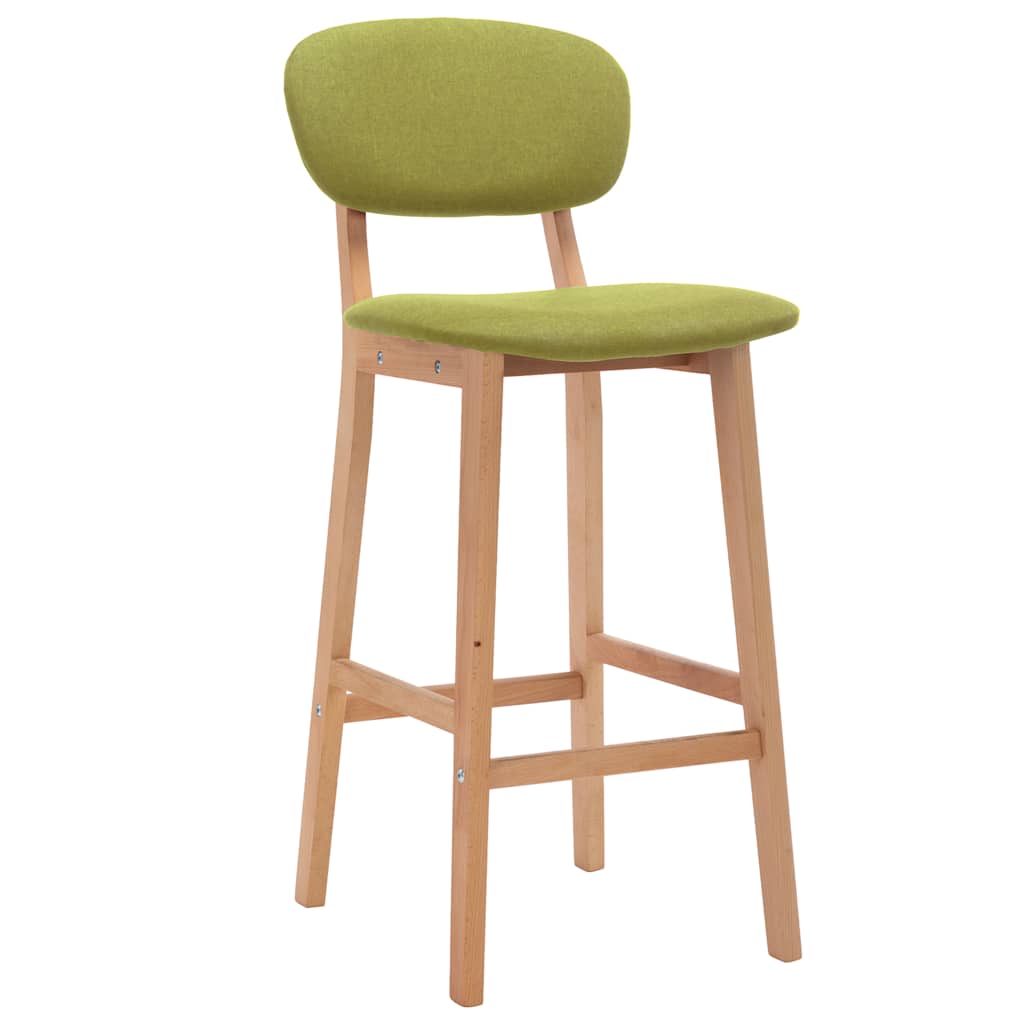 Barkrukken 2 st stof groen is nu te koop bij PeponiXL, paradijselijk wonen!