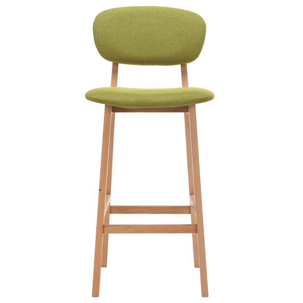 Barkrukken 2 st stof groen is nu te koop bij PeponiXL, paradijselijk wonen!