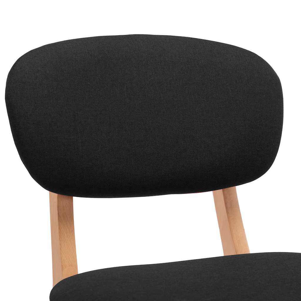 Barkrukken 2 st stof zwart is nu te koop bij PeponiXL, paradijselijk wonen!
