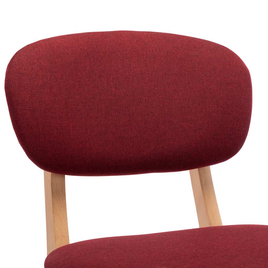 Barkrukken 2 st stof wijnrood is nu te koop bij PeponiXL, paradijselijk wonen!