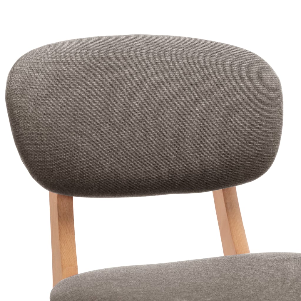 Barkrukken 2 st stof taupe is nu te koop bij PeponiXL, paradijselijk wonen!