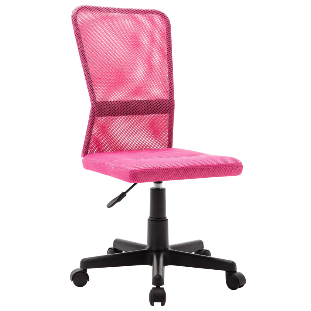 Kantoorstoel 44x52x100 cm mesh stof roze is nu te koop bij PeponiXL, paradijselijk wonen!