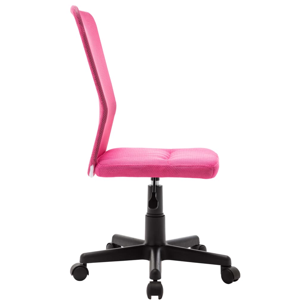 Kantoorstoel 44x52x100 cm mesh stof roze is nu te koop bij PeponiXL, paradijselijk wonen!