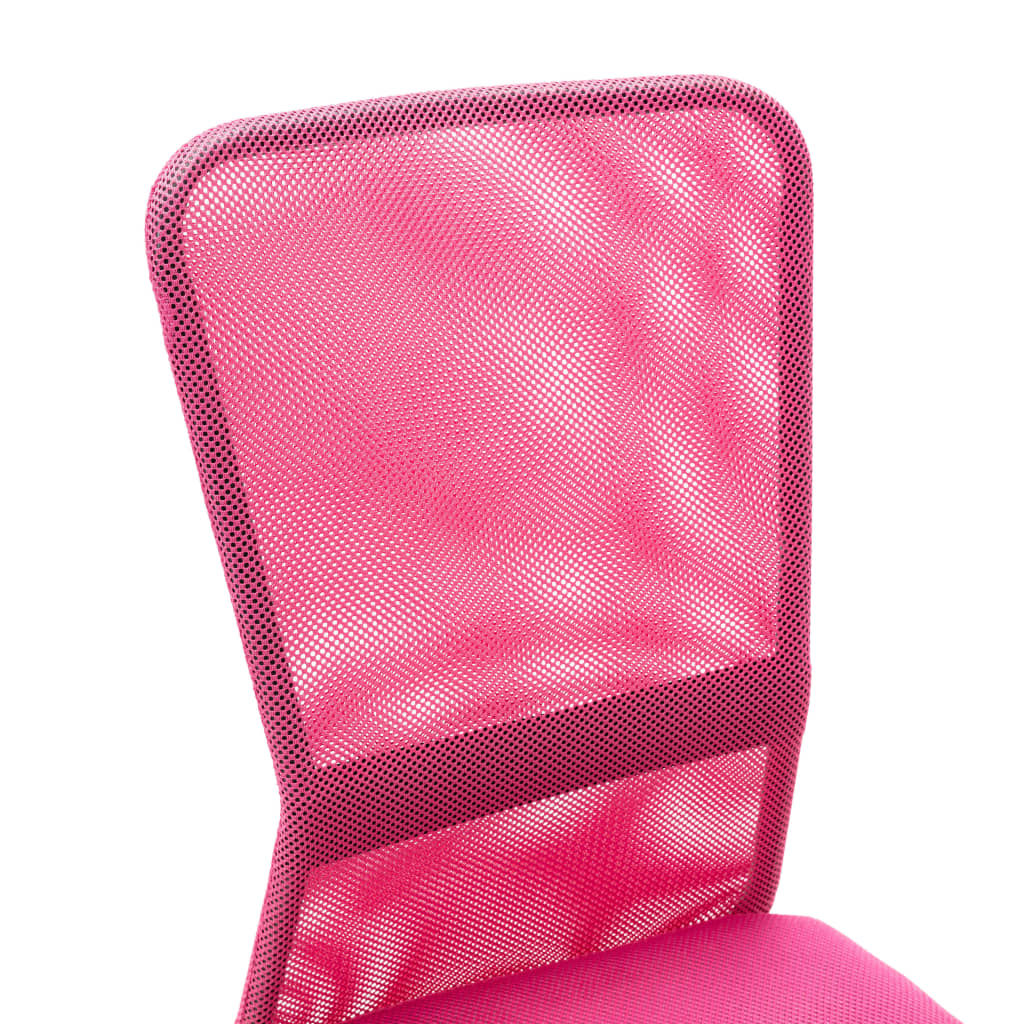 Kantoorstoel 44x52x100 cm mesh stof roze is nu te koop bij PeponiXL, paradijselijk wonen!