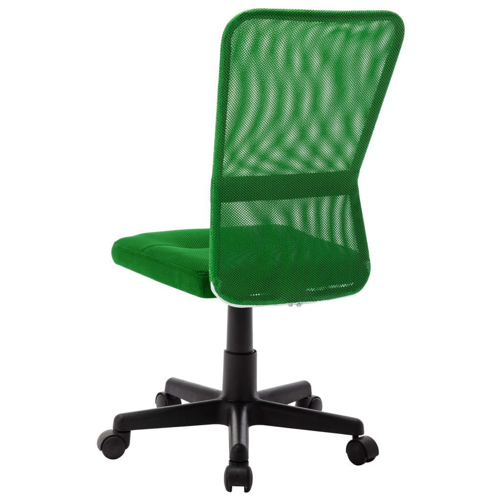 Kantoorstoel 44x52x100 cm mesh stof groen is nu te koop bij PeponiXL, paradijselijk wonen!