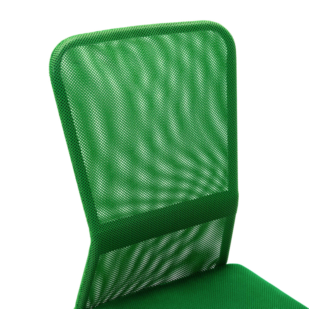 Kantoorstoel 44x52x100 cm mesh stof groen is nu te koop bij PeponiXL, paradijselijk wonen!