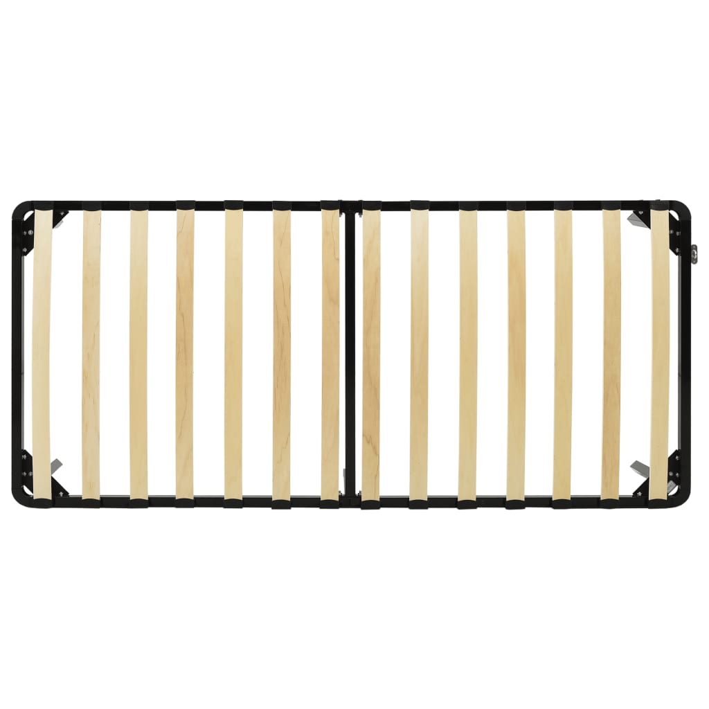 Bedframe metaal zwart 100x200 cm is nu te koop bij PeponiXL, paradijselijk wonen!