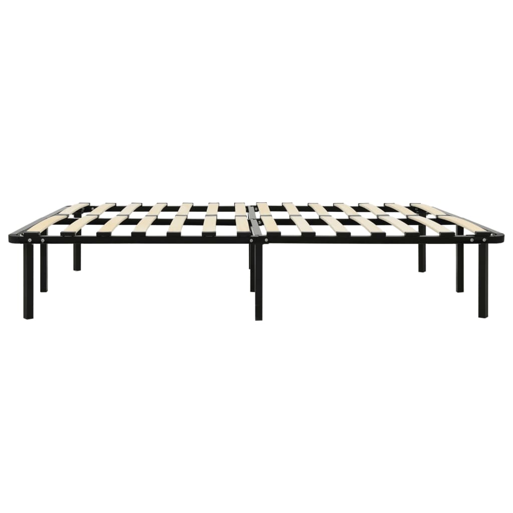 Bedframe metaal zwart 180x200 cm is nu te koop bij PeponiXL, paradijselijk wonen!