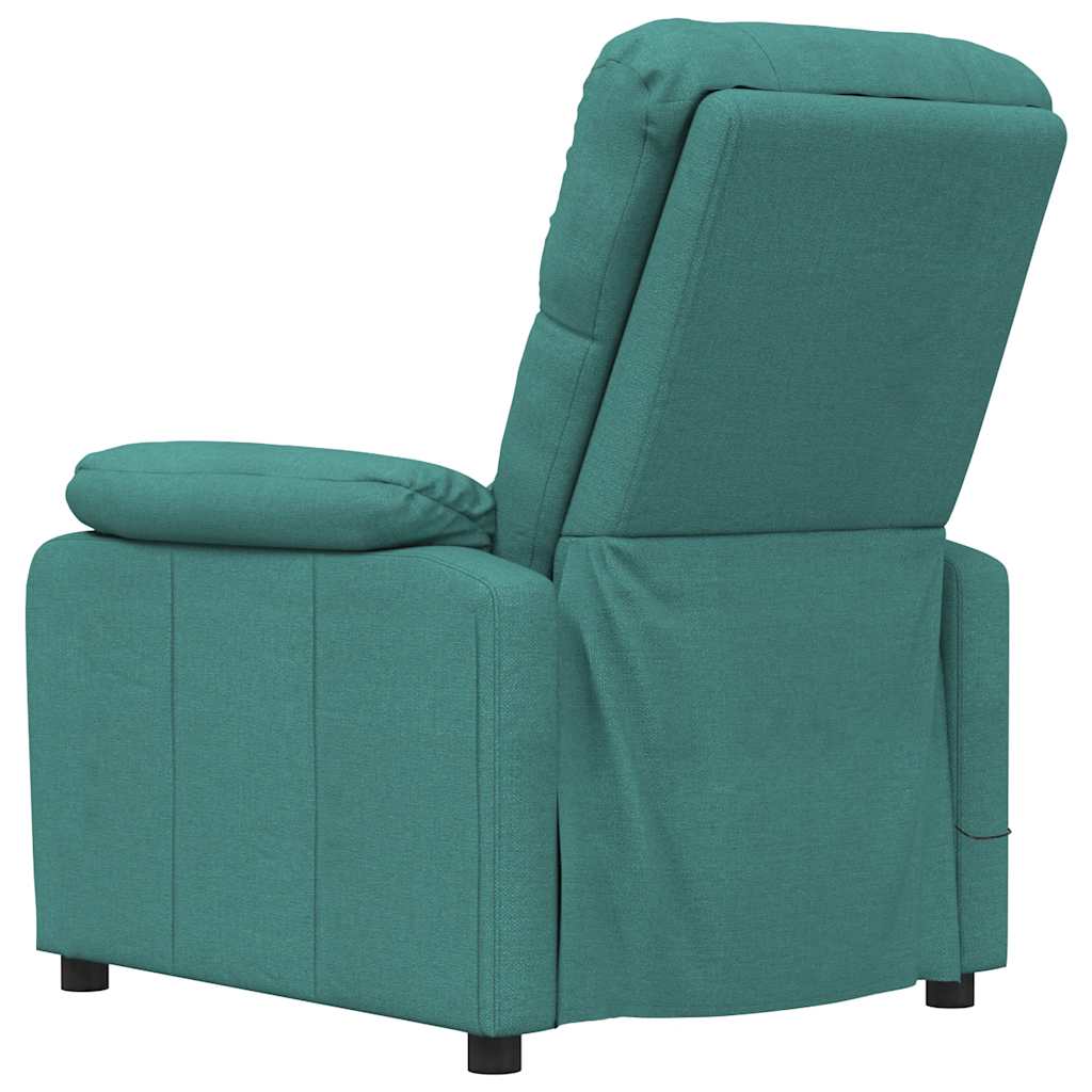 Massagestoel stof donkergroen is nu te koop bij PeponiXL, paradijselijk wonen!