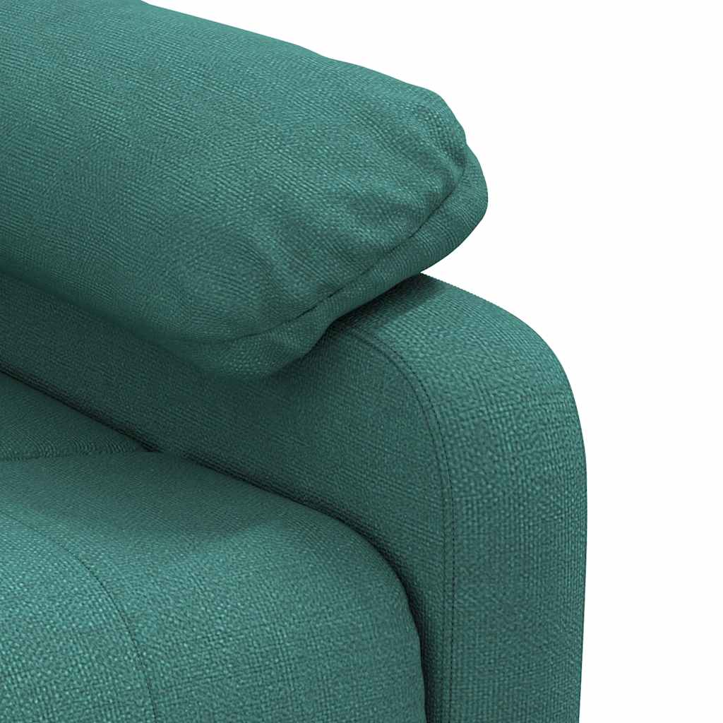 Massagestoel stof donkergroen is nu te koop bij PeponiXL, paradijselijk wonen!