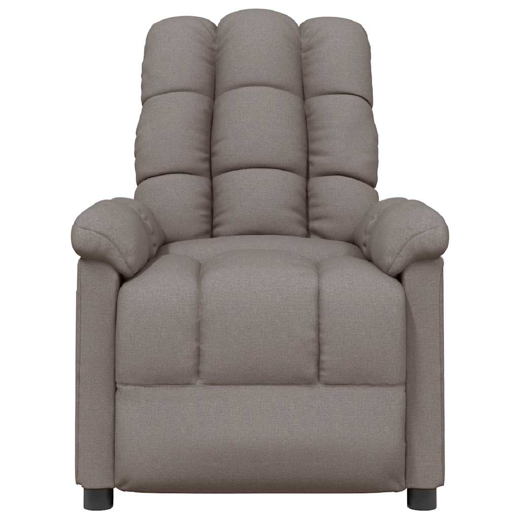 Massagestoel stof taupe is nu te koop bij PeponiXL, paradijselijk wonen!