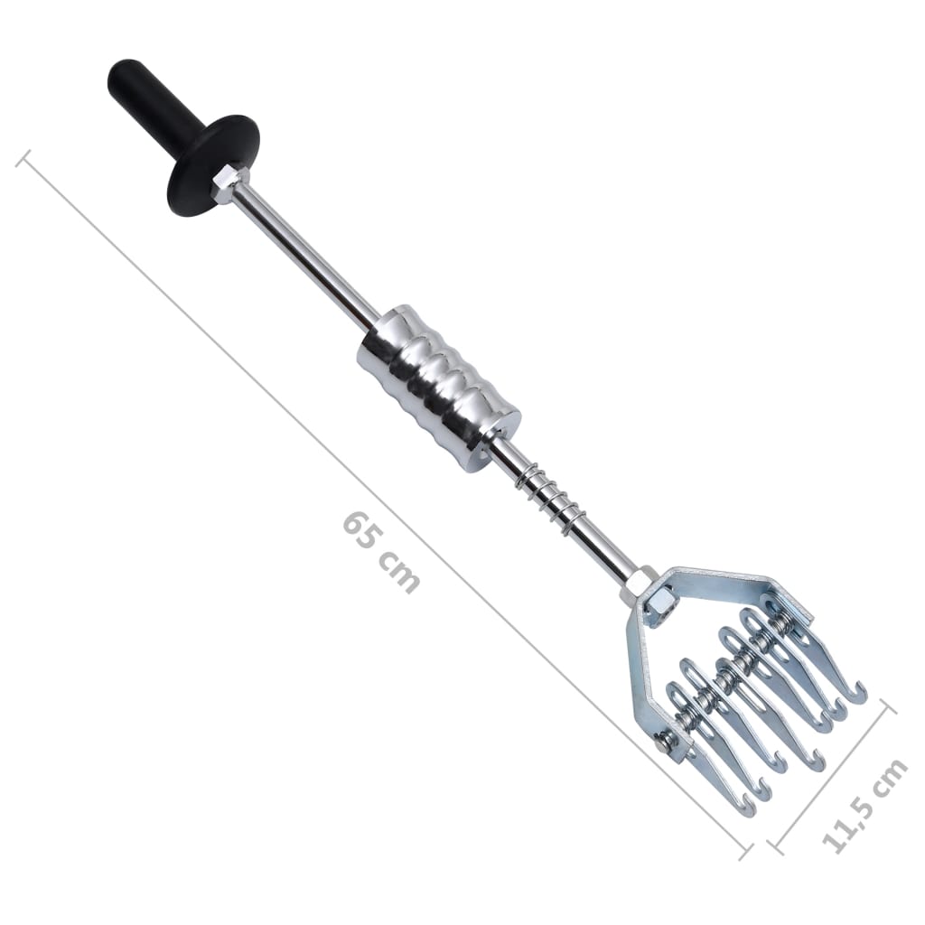 Schuifhamer met multiklauw 65 cm koolstofstaal is nu te koop bij PeponiXL, paradijselijk wonen!