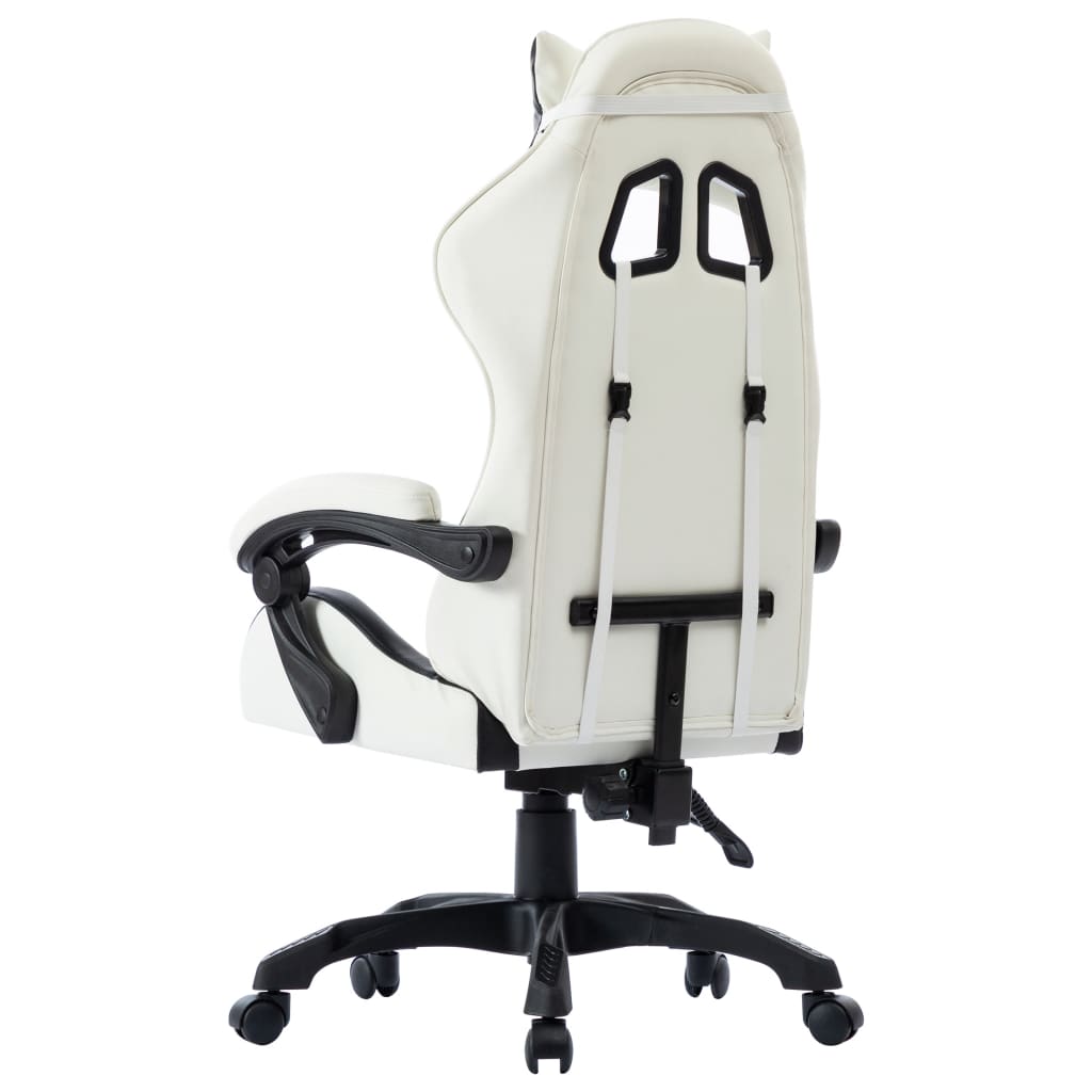 Racestoel kunstleer zwart is nu te koop bij PeponiXL, paradijselijk wonen!