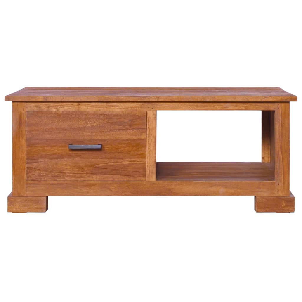Tv-meubel 90x50x37 cm massief teakhout is nu te koop bij PeponiXL, paradijselijk wonen!