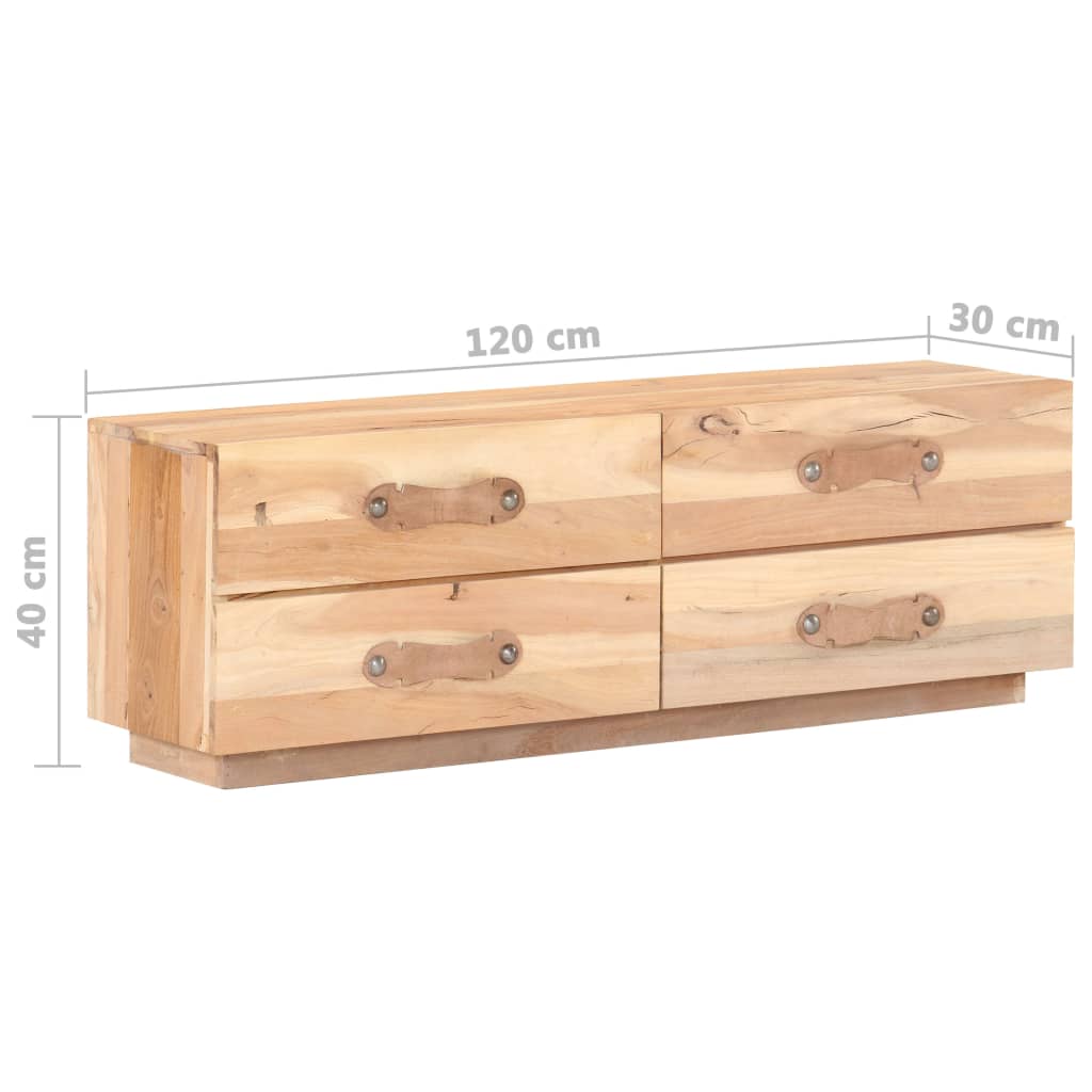 Tv-meubel massief gerecycled hout is nu te koop bij PeponiXL, paradijselijk wonen!