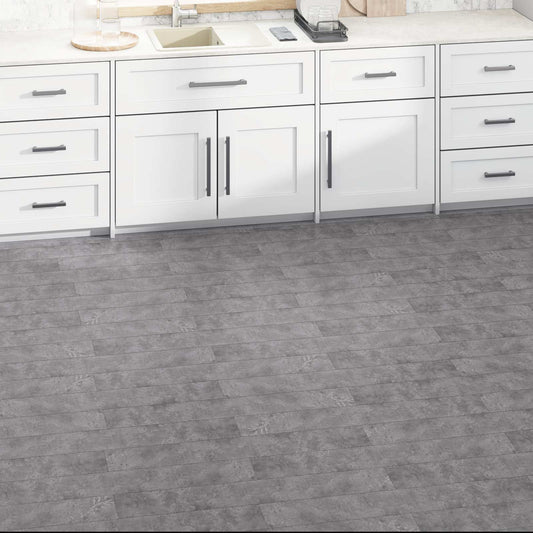 Vloerplanken 36 pcs Beton Grijs 5,02 m² PVC is nu te koop bij PeponiXL, paradijselijk wonen!