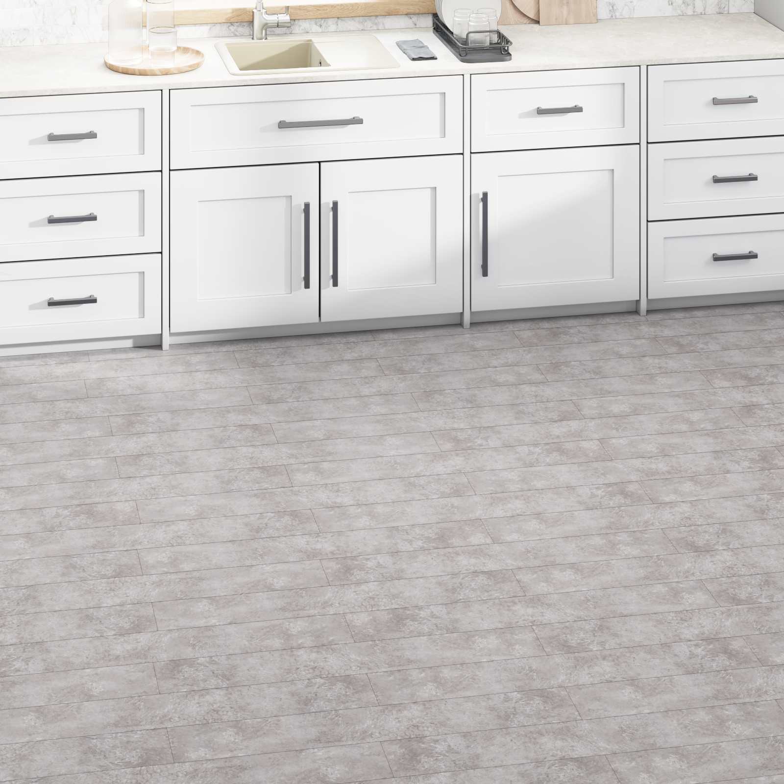 Vloerplanken 36 pcs Aardgrijs 5,02 m² PVC is nu te koop bij PeponiXL, paradijselijk wonen!