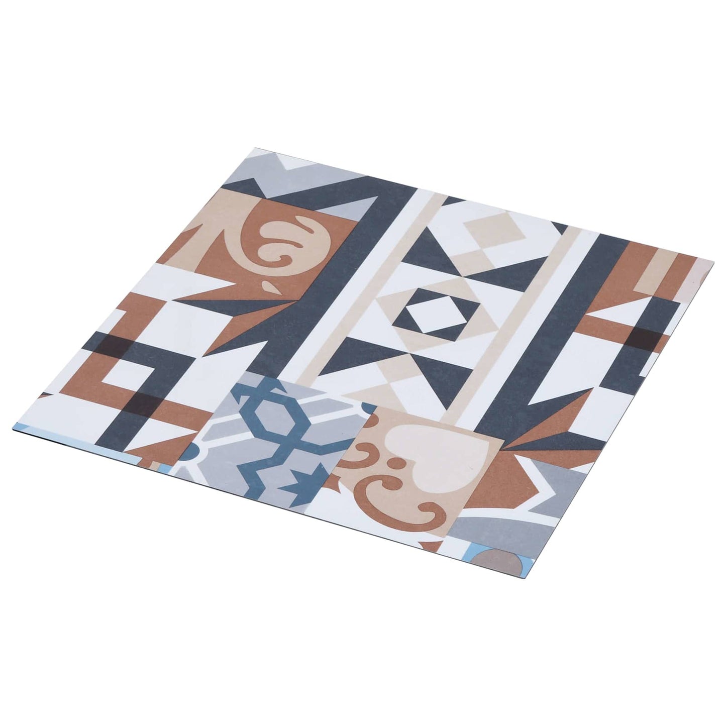 Vloerplanken 55 pcs Multikleur 5,11 m² PVC is nu te koop bij PeponiXL, paradijselijk wonen!