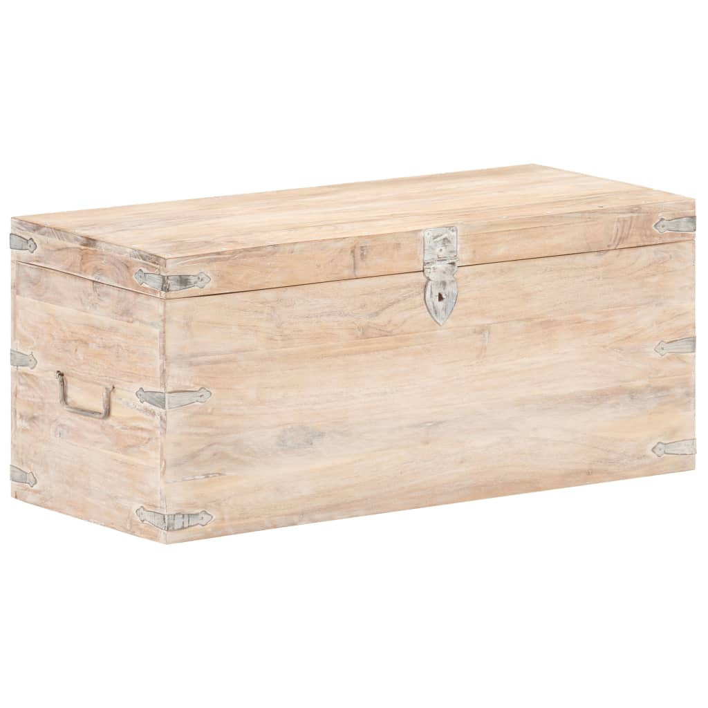 Kist 90x40x40 cm massief acaciahout is nu te koop bij PeponiXL, paradijselijk wonen!