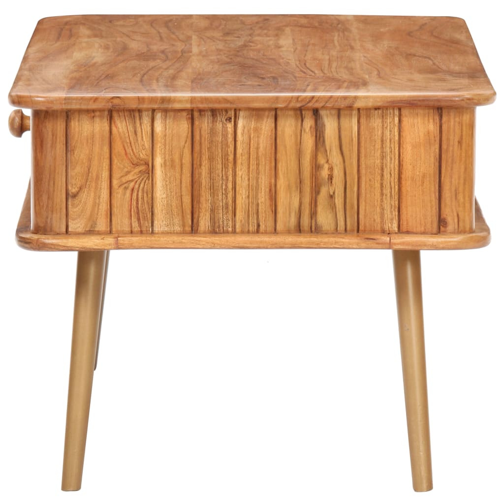 Salontafel 100x50x40 cm massief acaciahout is nu te koop bij PeponiXL, paradijselijk wonen!
