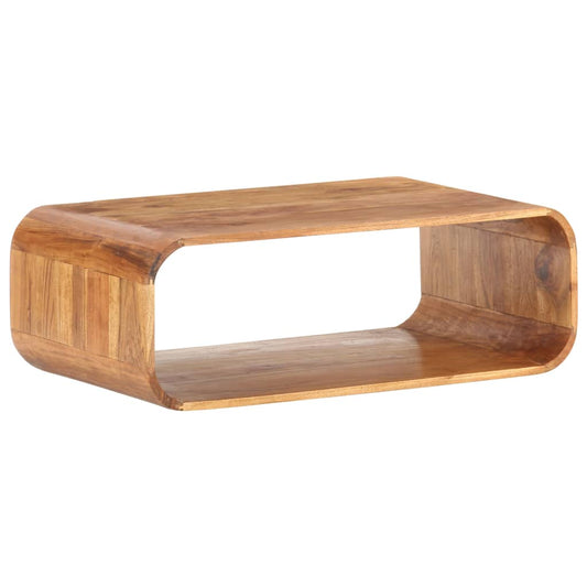 Salontafel 90x50x30 cm massief acaciahout is nu te koop bij PeponiXL, paradijselijk wonen!