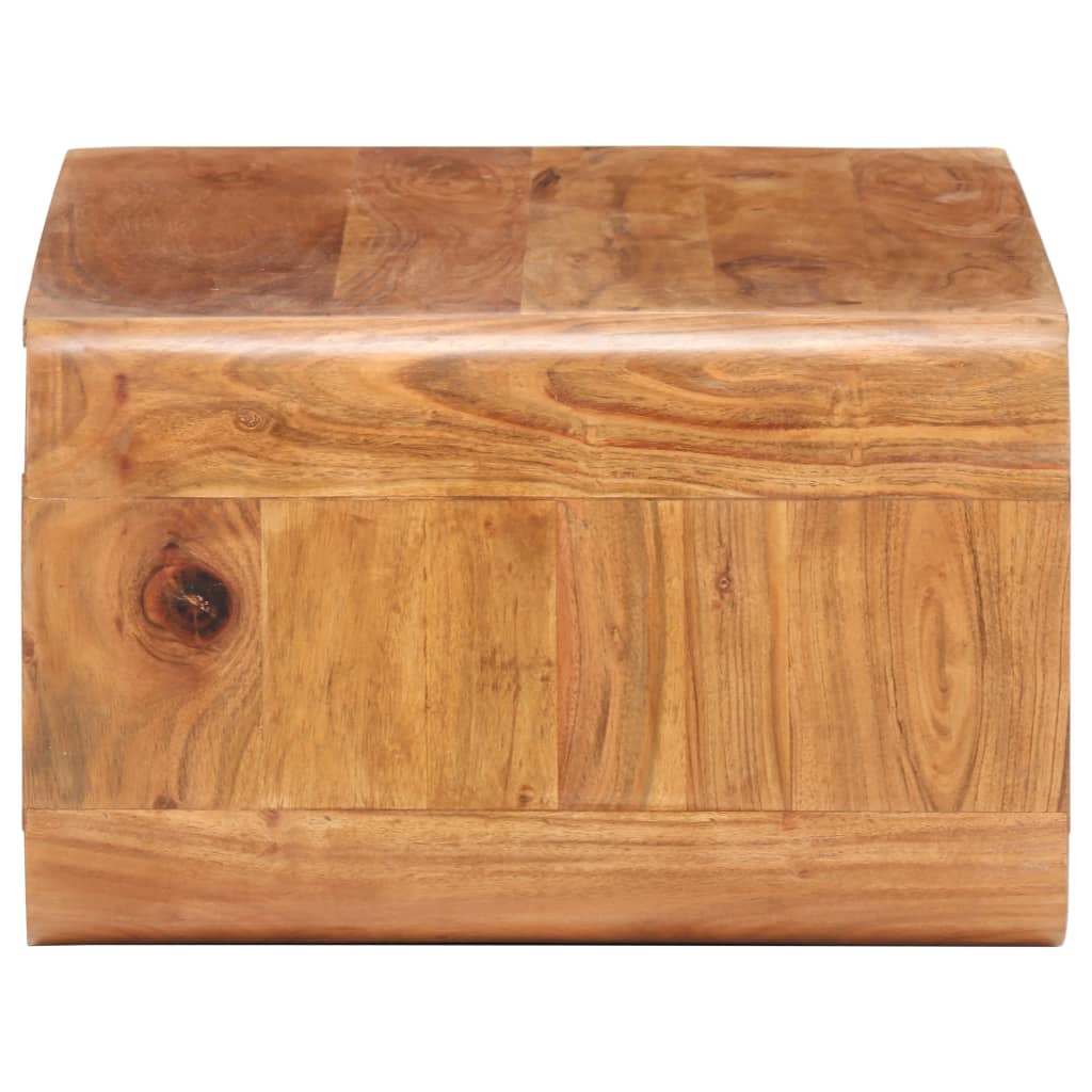 Salontafel 90x50x30 cm massief acaciahout is nu te koop bij PeponiXL, paradijselijk wonen!